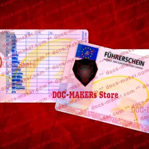Austria Driving License – V1 – PSD Template