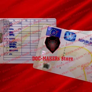 Austria Driving License – V2 – PSD Template