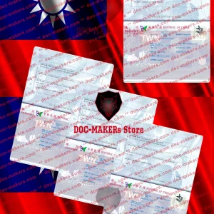 Taiwan Passport – PSD Template