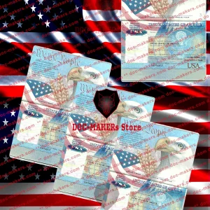 USA Passport – PSD Template