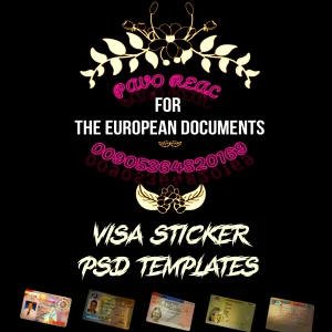 Visa Sticker – PSD